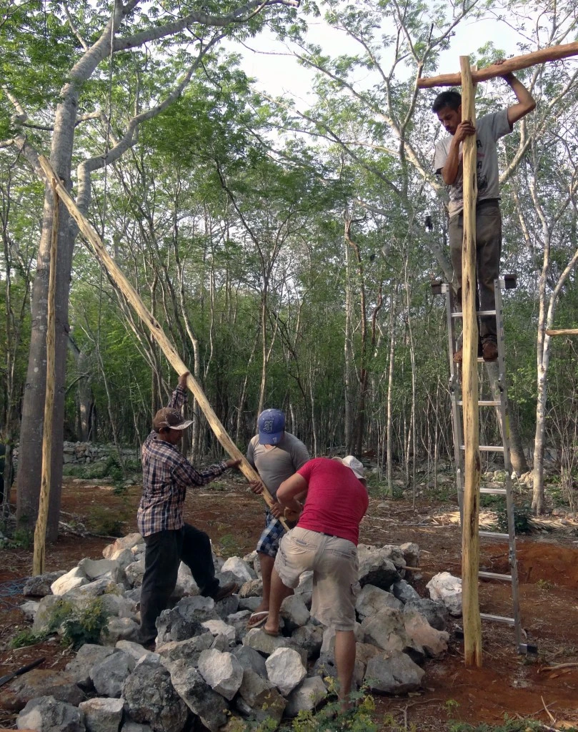 Colocación de trabe (BALO en Maya)