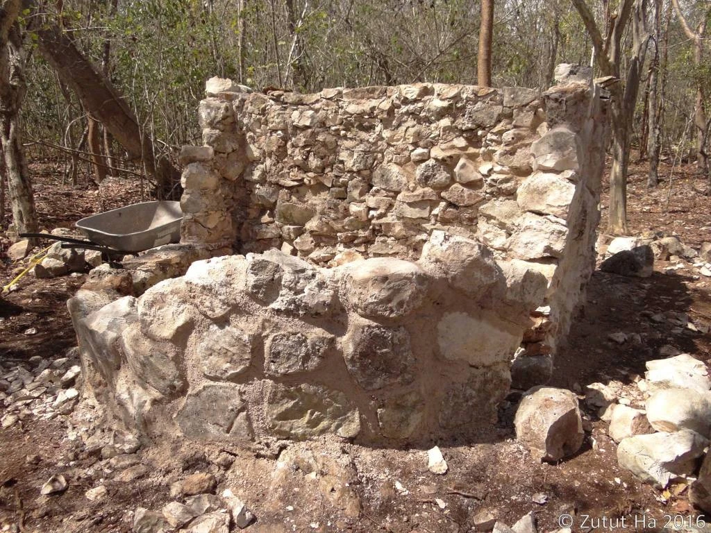 Construcción de cisterna para el baño compostero